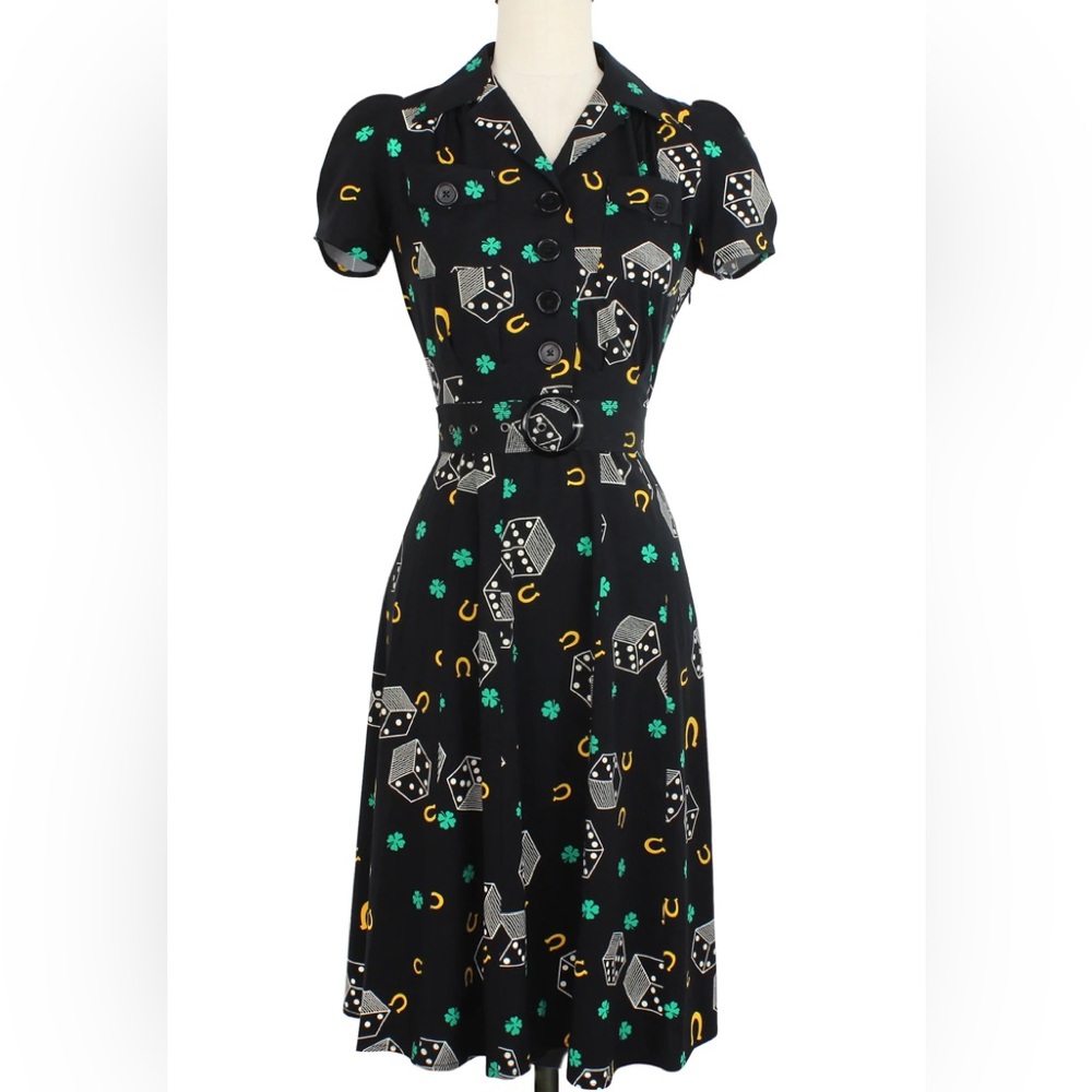 Trashy Diva Lucky Charm Sweetie Dress NWT 16
